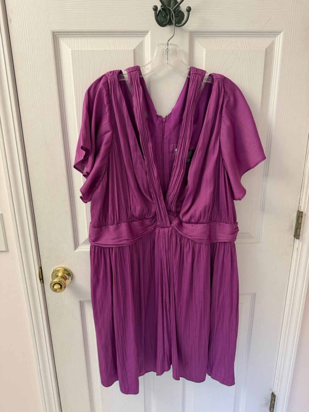 Anthropology Deep neck mini dress - Picture 4 of 7